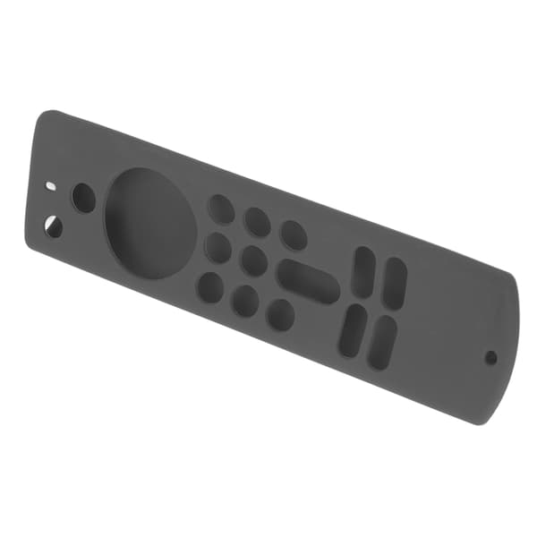 Fjärrkontroll Silikonskydd för Fire TV Stick Halkfritt Silikonskyddsfodral med Snodd 3:e generationens grå