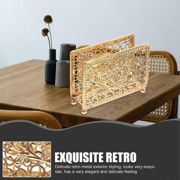 Fritstående servietholder bord bondegård servietholder retro servietholder