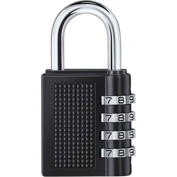 4-digit Combination Padlock, Combination Lock, Number Code Padlock, Combination Lock for Gym, School, Gate