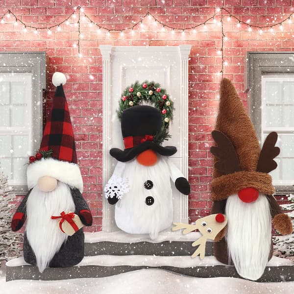 3 stykker julepynt julegavepose Gammel mand by