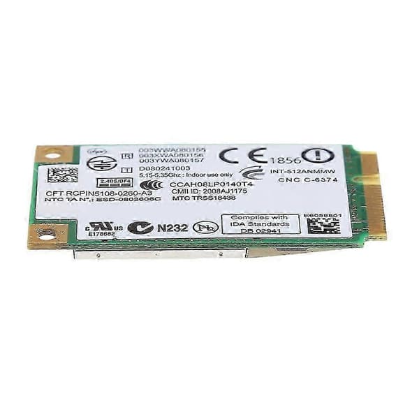 Til Intel Link 5100 WIFI-adapter 512AN_MMW 300M Mini PCI-E trådløst WLAN-kort
