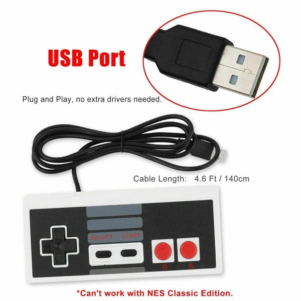 2-pak NES Classic-controllere til Nintendo Classic Mini Edition, Classic