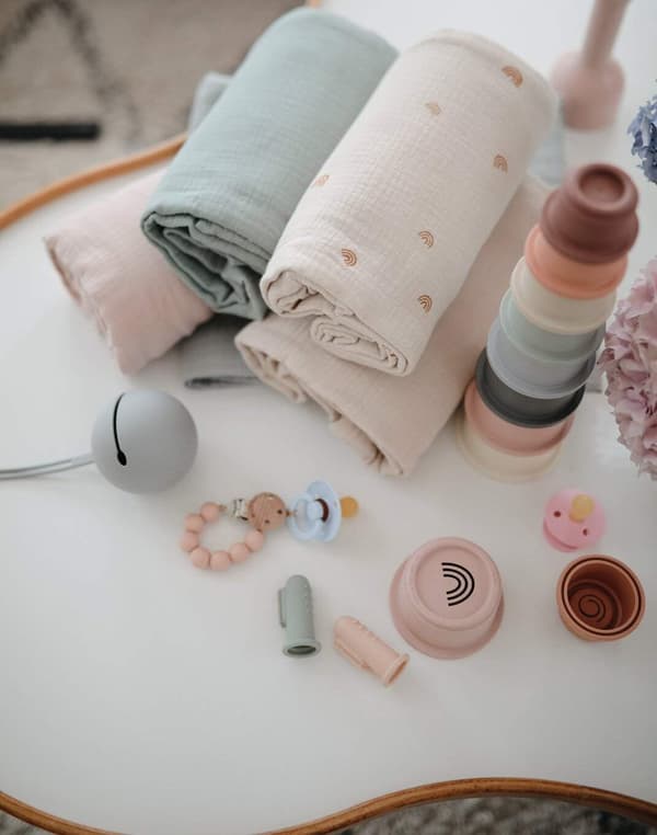 Extra Soft Muslin Fitted Crib Sheet | 28\"x 52\" (Cereal)