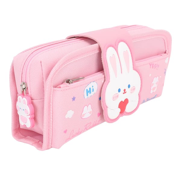 Large Canvas Pencil Case, Detachable, Portable, Large Capacity, Pen Bag for School, Office, University