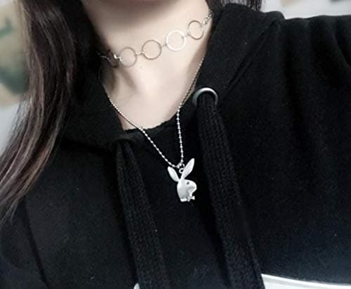 Playboy Bunny Halskæde 24 \" Rolo Kæde i 304 Rustfrit Stål