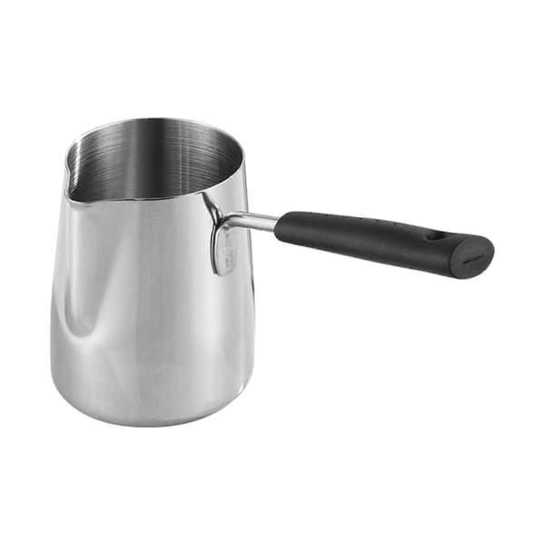 Turkish Coffee Pot Butter Warmer Pot Durable Comfortable Handle for Sauce Heating Leakproof Coffee Maker Melting Pot