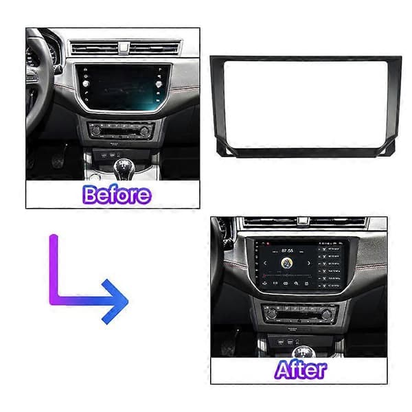 For Seat Ibiza 2017 2018 2019 2020 Bilradio Dash Panel Ram Strømkabel CANBUS Bilvideokabel Ledninger [db] Kabel Canbus