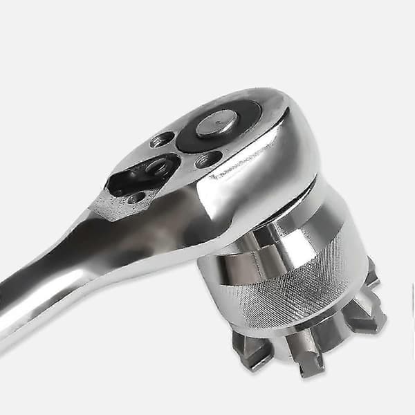Justerbar topnøgle Universal topnøgle Magisk justerbar topnøgle Adaptiv all-passende multidrilltilbehør Adaptertopnøgle passer til alle standarddrev