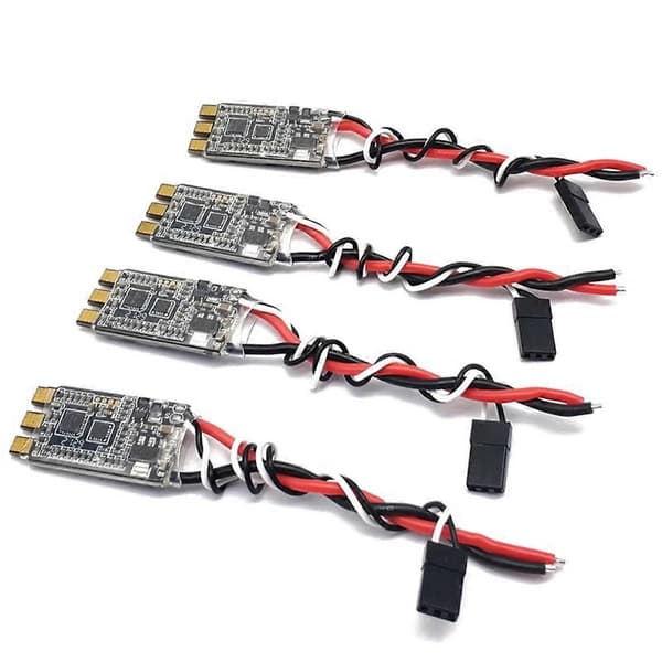 4 stk 20A ESC BLHeli-S Elektronisk Hastighedsregulator Understøtter DSHOT600 til FPV RC Drone Multikopter Qua