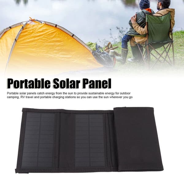Portable Solar Panel 15W Foldable Monocrystalline KLB