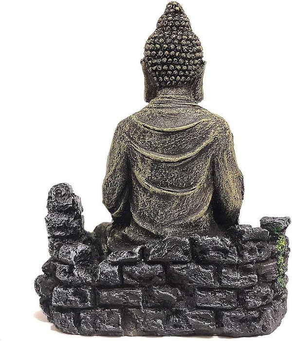Akvarium Buddha-statue - Akvariedekorasjon