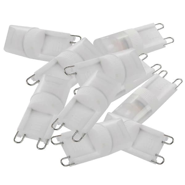 10x G9 1w LED Høyeffektslampe Varmhvit 3500 K