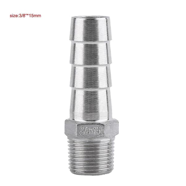 Gas Hose Barb Connector BSP Connector - 3/8 \"