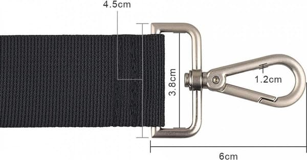 Bag Strap, Universal, 133 cm, Adjustable Replacement Shoulder Strap for Bags, Camera, Crossbody