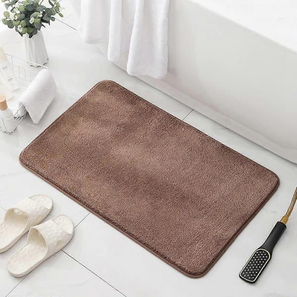 Skridsikker Polyester Måtte til Indendørs og Udendørs Brug, Superabsorberende, 11 x 19 Tommer