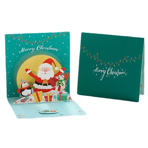 3D Christmas Tree Card, Creative Christmas Gift, Christmas Tree Card