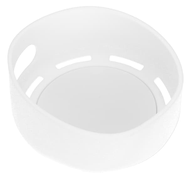 Speaker Silicone Case Portable Non-slip Dustproof Shockproof Smart Speaker Cover for Dot 4 White