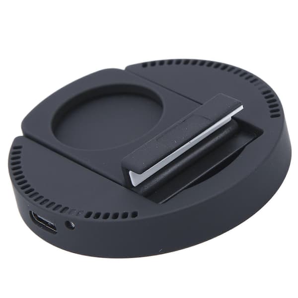 Magsafe Opladerstativ 15W Hurtigopladning Magnetisk Trådløs Opladerstativ til MacBook Pro til iPhone 12 13 14 Sort