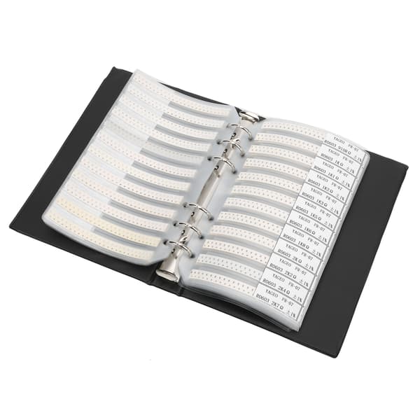 SMD Resistor Sample Book 4250 pcs 170 Values 0603 Series Electronic Component Kit