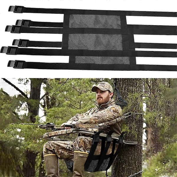 3-pack Universal Replacement Seat for Treestands, Adjustable Replacement Seat for Treestands Deer Stands Hunting Accessories