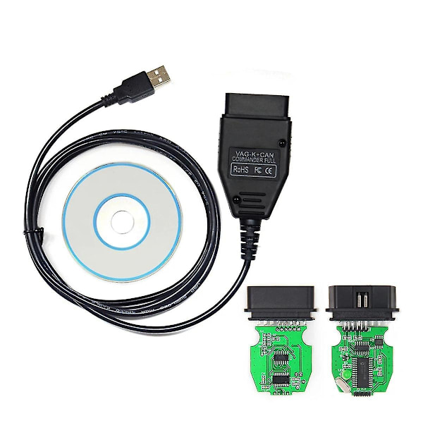 K+ CAN Commander 1.4 -piirisarja Obd2-skanneri Usb-kaapeli Diagnostiikkatyökalu K-line Commanderille