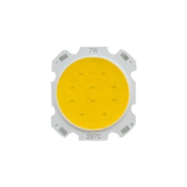 LED-lyskilde Chip Light-Emitting Diode VARM HVIT 7W 7W varm hvit 7W-7W