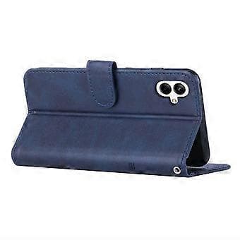 Til Samsung Galaxy A06 Etui Stativ Flip Beskyttende Læder Telefon Cover Style D