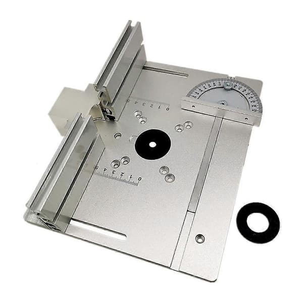 Router Table Insert Plate for Woodworking Benches Table Saw with Miter Gauge 3 3