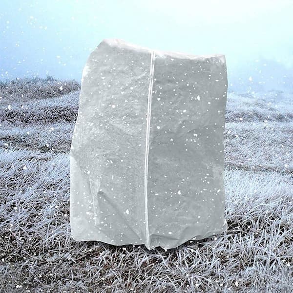 Vinterväxtskydd, återanvändbar utomhus frostskyddspåse, justerbar