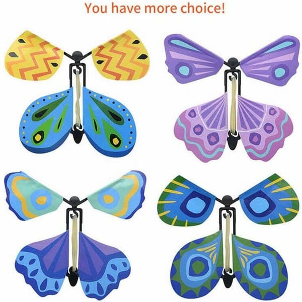 10x Magic Butterflies magic flying butterfly magic toy trick