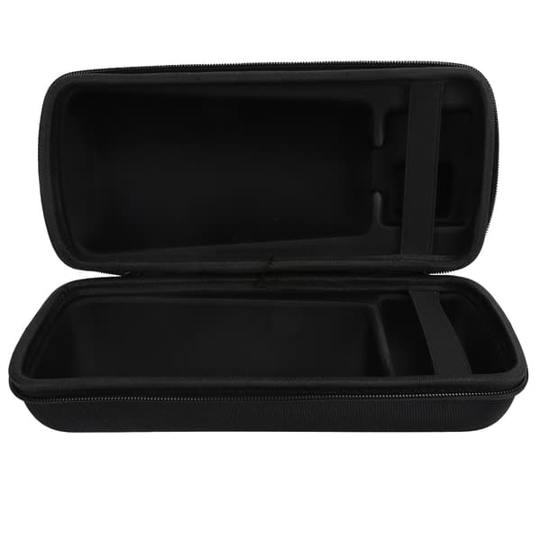 Wireless Speaker Protective Case Portable Storage Bag with Adjustable Strap for Revolve II (Black)