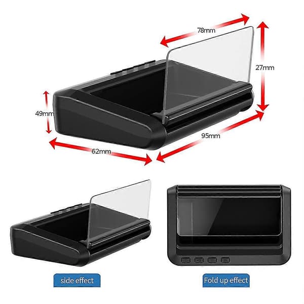 Bil GPS Hud Display Hastighetsmåler Frontrute Prosjekt Head Up Display Biltilbehør For