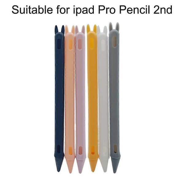 Protective Case for Apple Pencil 2nd Generation Stylus, Silicone Protective Cover