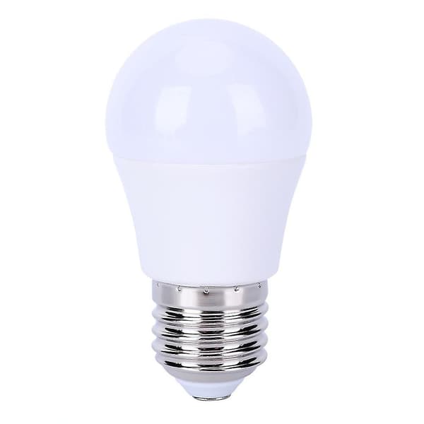 2 stk E27 5W 5000K LED-pære med høj lysstyrke til soveværelse stue [DB]