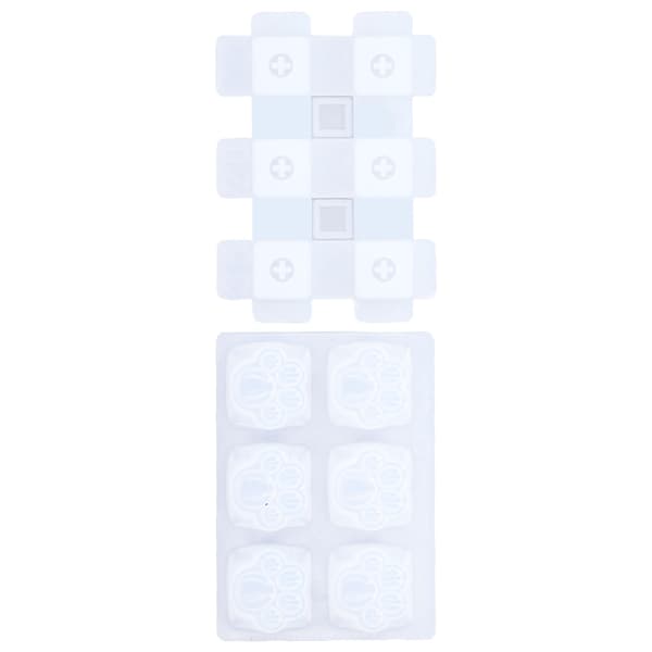 Resin Casting Molds Cat Claw Shape Cleanable Decorative DIY Keycaps Silicone Accessories for Gift