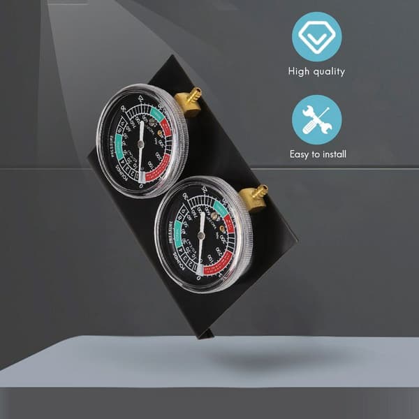 1 Carburetor Synchronizer Vacuum Tool Gauge Vacuum Gauge Balancer for / / Black