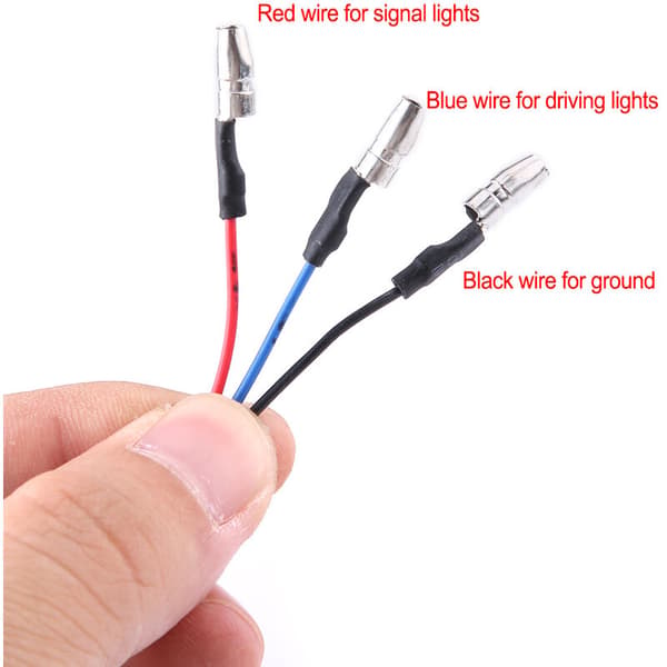 Pair Motorcycle Bike Turn Signals LED Direction Indicator Universal