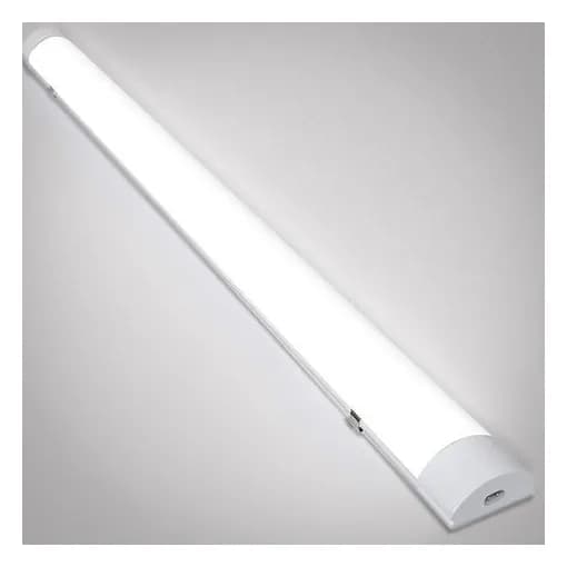 LED-lampe til vådrum Neutralhvid Værksted Loftlampe Garage 30cm 10W-2stk