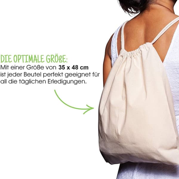 Puuvillakassi 4 kpl 35x40cm urheilukassi - reppu kangaskassi kuntosalikassi