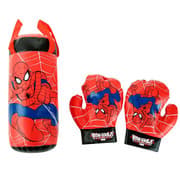 Spider-Man boksesekk for barn, boksesekkleke med boksehansker og justerbart stativ, bursdagsgave for gutter 4-9 år