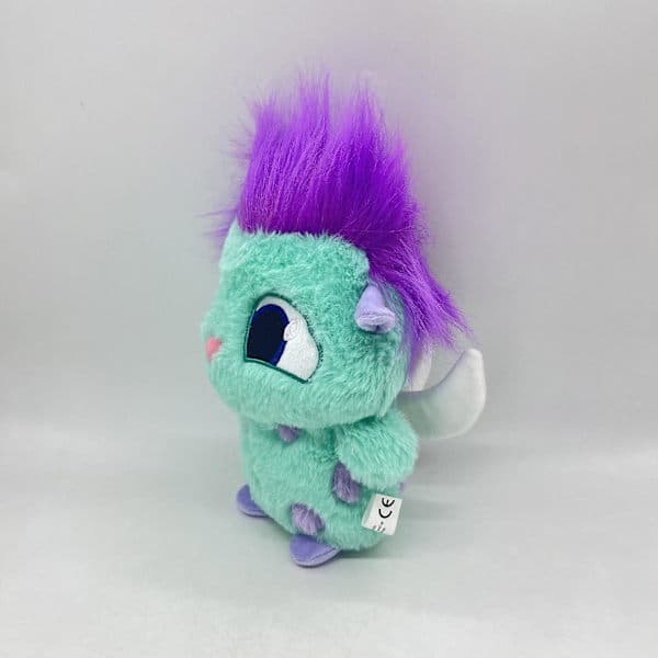 Sød Bibble Fyldt Åndedyr Legetøj Samlerobjekt Kawaii Plysdukke Unik Gave til Drenge og Piger Bibble Blå
