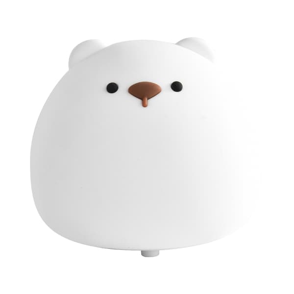 Small Fat Bear Silicone Night Light Bedroom Lamp Gift