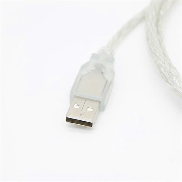 1,5 m USB til IEEE 1394 Firewire 4-pinners adapterkabel konverteringsledning for iLink