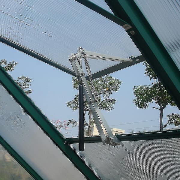 Greenhouse Double Spring Automatic Window Opener Solar Powered Heat Sensitive Garden Vent Agricultural Tool [DB]