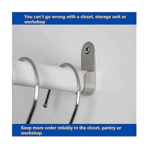 Wardrobe Clothes Rail Fixed Accessories Cabinet Bracket Hardware Accessories Wardrobe Hook Support