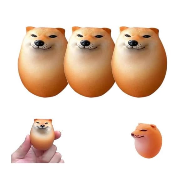 Squishy hundeæg, hundeæg, sensorisk legetøj til stresslindring (3 stk.)[YJD]