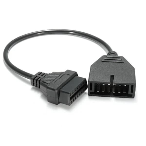 Obdii Obd2 Automatisk Diagnostisk Kontakt Adapter Kabel