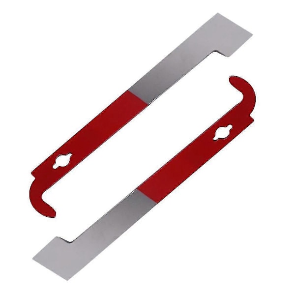 2-pack Stainless Steel Beekeeping Tools Beehive J-Hook Bee Frame Lifter and Scraper Tool for Beekeeping -Sy