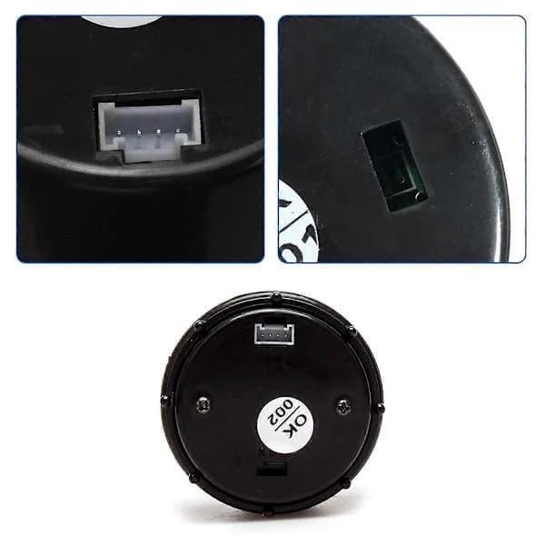 Luftbränsle AFR Mätare med LED-Display 2 Tum (52mm) Luftbränslemätare Kit för 12V Bil