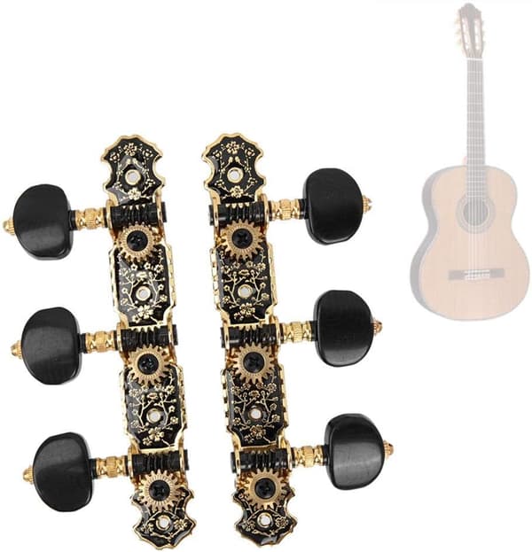 3L3R Stemmeskruer Mekaniske Stemmere for Akustisk Gitar